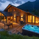 Eden Spacieux Vues Jacuzzi Cheminee Bbq Alpesi faház