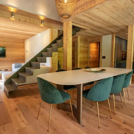 Eden Spacieux Vues Jacuzzi Cheminee Bbq Alpesi faház *