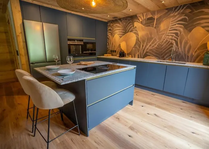 木屋 Eden Spacieux Vues Jacuzzi Cheminee Bbq *