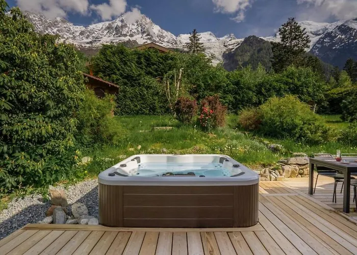 木屋 Eden Spacieux Vues Jacuzzi Cheminee Bbq *