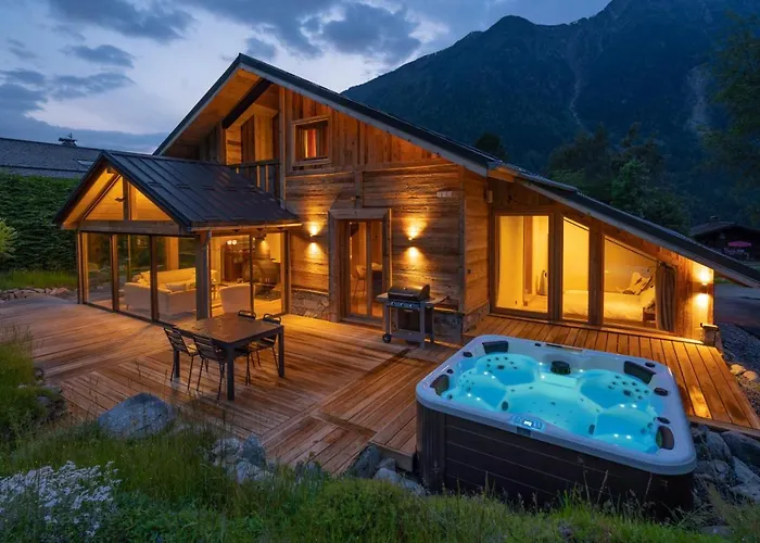 Eden Spacieux Vues Jacuzzi Cheminee Bbq 木屋