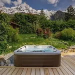 Chalet Eden Spacieux Vues Jacuzzi Cheminee Bbq *