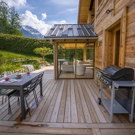 Eden Spacieux Vues Jacuzzi Cheminee Bbq Chalet Chamonix