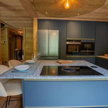 Eden Spacieux Vues Jacuzzi Cheminee Bbq Chalet *