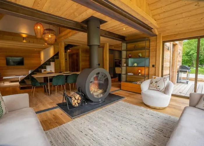 Eden Spacieux Vues Jacuzzi Cheminee Bbq Chamonix