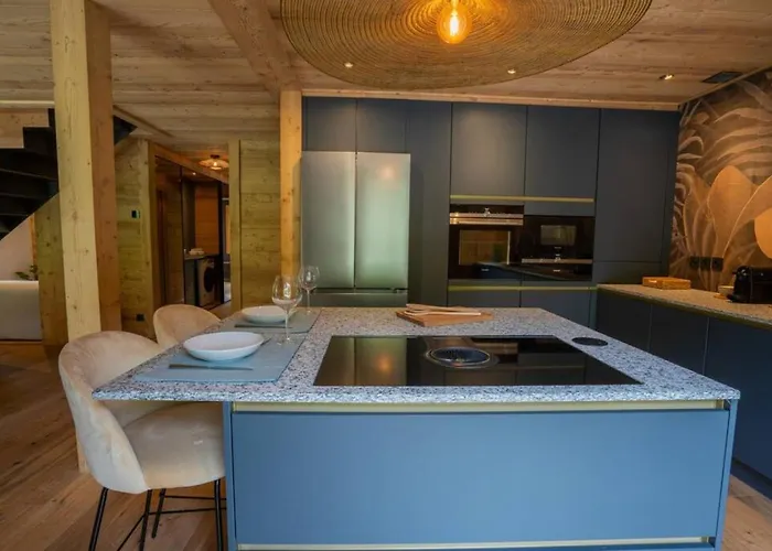 Eden Spacieux Vues Jacuzzi Cheminee Bbq Chalet *