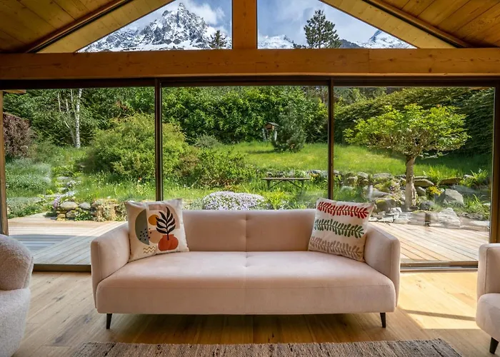 Eden Spacieux Vues Jacuzzi Cheminee Bbq Chalet Chamonix