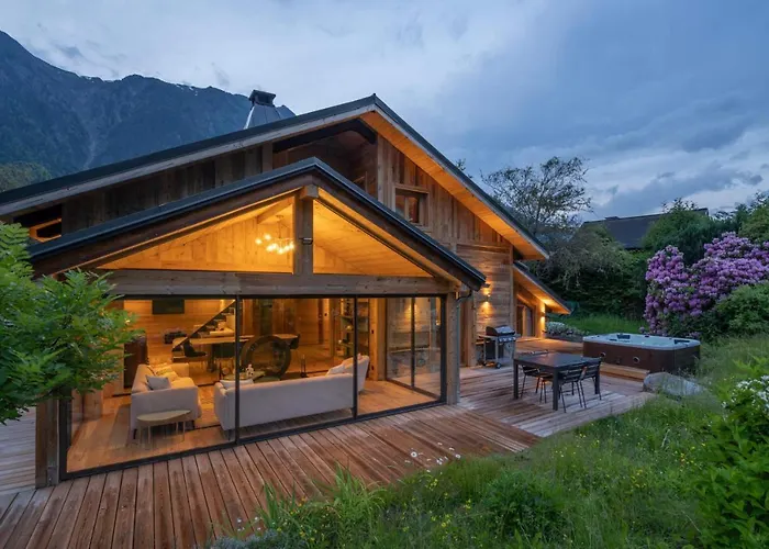 Eden Spacieux Vues Jacuzzi Cheminee Bbq Chalet *